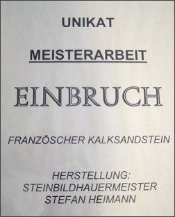 Unikat Einbruch